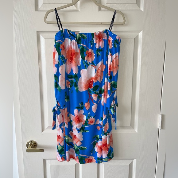 Vince Camuto Off Shoulder Floral Dress - Picture 2 of 7